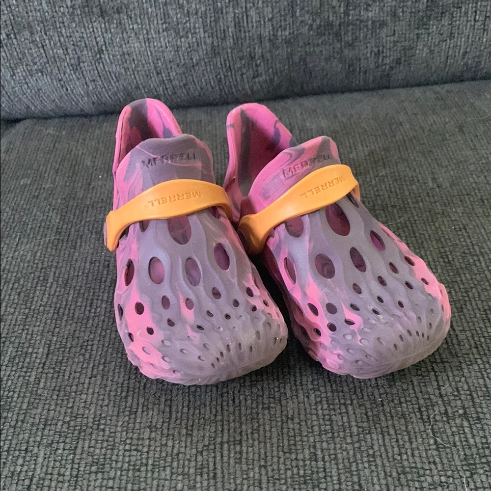 Merrell Pink and Purple Hydro Mocs Comfortable and Stylish